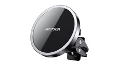 Joyroom Incarcator auto magnetic Qi Wireless Car Charger (compatibil MagSafe pentru iPhone) Negru (JR-ZS240) foto