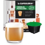 Crema de Fistic, 16 capsule compatibile Dolce Gusto, La Capsuleria