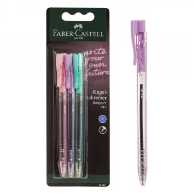 Set Pixuri Faber Castell RX P5, Multicolor, Fine, 3 Bucăți foto