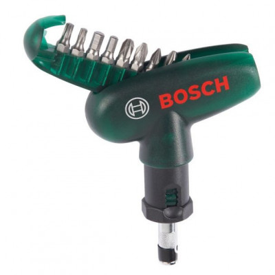 BOSCH Surubelnita de buzunar cu orificiu pentru 9 biti foto