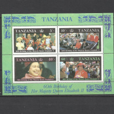 TANZANIA 1987 REGINA ELIZABETH II