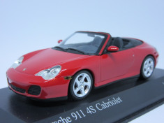 Macheta Porsche 911 4s Cabriolet Minichamps 1:43 foto