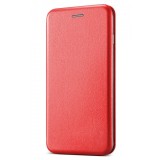 Husa de protectie tip carte pentru Samsung Galaxy A05, Inchidere magnetica, Rosu