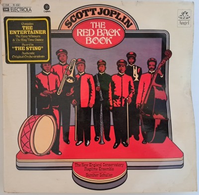 Disc Vinil Scott Joplin&amp;lrm;&amp;ndash; The Red Back Book- Angel Records &amp;lrm;&amp;ndash; 1C 056-81 492 foto