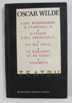 TEATRU de OSCAR WILDE , 1967 foto