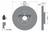 Disc frana Audi A4 B8, A5, Q5 Motor 2.0 Tfsi quattro, 3.0 TDI quattro, 3.2 FSI quattro, S4 quattro, S5 quattro, 345x29.3mm, 51.8 mm, OE 8K0615301B