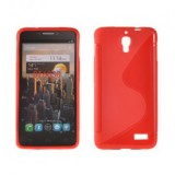 HUSA SILICON S-LINE ALCATEL ONE TOUCH IDOL 6030 (SAN REMO) ROSU