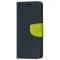 Husa Pentru HUAWEI P Smart Plus - Leather Fancy TSS, Bleumarin