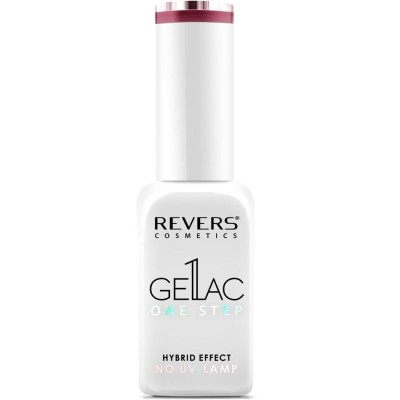 Lac de unghii Gellac 1 Step, Hybrid Effect, Non UV, Revers, 11 Grena, 10 ml foto