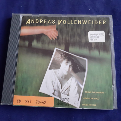 Andreas Vollenweider - Behind The Gardens _ CD,album_Colomba,Elvetia,1986_NM/VG+ foto