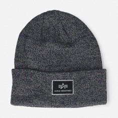 Alpha Industries căciulă X-Fit Beanie 1 culoarea bleumarin 168905.315-navy