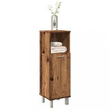 vidaXL Dulap de baie, lemn vechi, 30x30x95 cm, PAL
