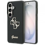 Husa pentru Samsung Galaxy S26 S942, Guess, IML Big Metal 4G Script, Neagra