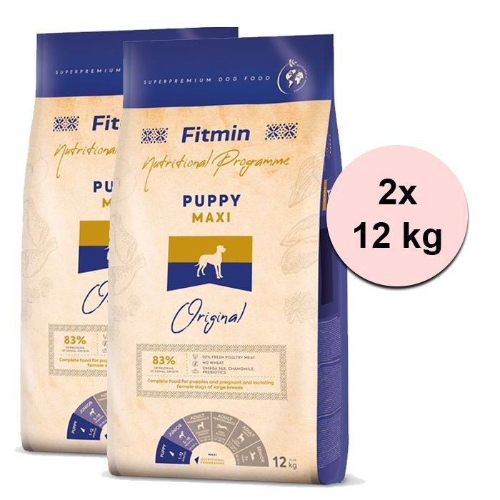 Fitmin MAXI Puppy 2 x 12 kg