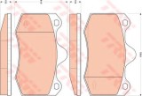 Set placute frana,frana disc SEAT IBIZA V ST (6J8, 6P8) (2010 - 2016) TRW GDB1852