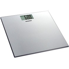 Cantar de persoane HBS-180SS, 180kg, platforma din inox, display lcd, Inox