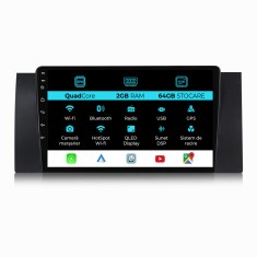 Navigatie Dedicata BMW Seria5 E39 X5 E53 (1995-2003), 9Inch, 2Gb Ram, 64Gb Stocare, Carplay