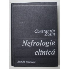 NEFROLOGIE CLINICA de CONSTANTIN ZOSIN, 1979