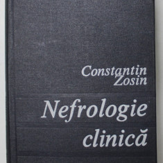 NEFROLOGIE CLINICA de CONSTANTIN ZOSIN, 1979