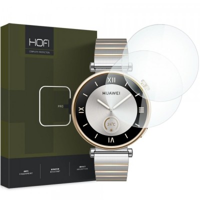 Folie Protectie HOFI PRO+ pentru Huawei Watch GT 4 41mm, Set 2 bucati, Sticla Securizata foto