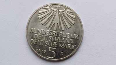 Germania-5 Mark 1979-100 de ani - Nașterea lui Otto Hahn foto