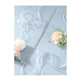 Cumpara ieftin Cordon Rochie, Model cu Strasuri , 272x1cm - 98988