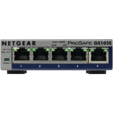 NETGEAR GS105E-200PES switch-uri Gestionate L2/L3 Gigabit Ethernet (10/100/1000) Gri