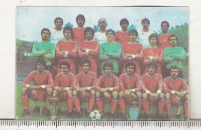 bnk cld Calendar de buzunar 1982 - Bulgaria - Fotbal foto