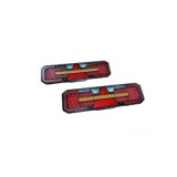 Lampa Stop SMD cu semnalizare dinamica 12V-24V 110 SMD Cod: 2208 Automotive TrustedCars, Oem