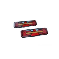 Lampa Stop SMD cu semnalizare dinamica 12V-24V 110 SMD Cod: 2208 Automotive TrustedCars