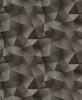 Tapet geometric romburi extralavabil,maro,argintiu,GMK 3 10216-15