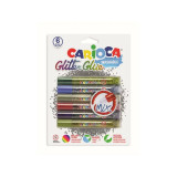 Cumpara ieftin Lipici cu sclipici Carioca 6 cul/set