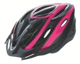 Casca Protectie Bicicleta Rider Negru/Roz, Marime M - Siguranta si Stil