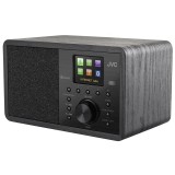Cumpara ieftin Internet radio JVC RA-E814B, 5W RMS, tuner DAB+/FM, Bluetooth, ecran color 2,4 inch, negru