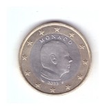 Moneda 1 euro Monaco 2023, stare foarte buna, curata