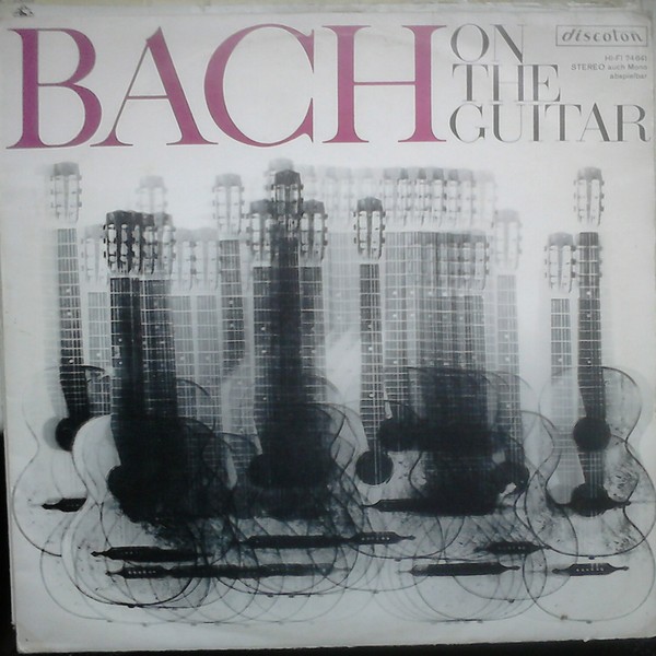 Vinil LP # Andr&eacute; B&eacute;nichou, Willy Lockwood, Ren&eacute; &lrm;&ndash; Bach On The Guitar (VG)