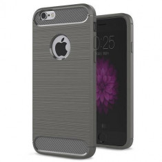 Husa Iberry Carbon Gri Pentru Iphone 66S6SE foto