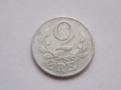 2 ORE 1941 DANEMARCA-aluminiu foto