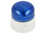Semnalizator luminos cu lumină flash albă 11-35V KLAXON SIGNALS Flashguard IP65 LED