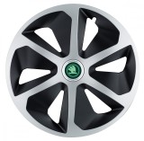 Cumpara ieftin Set 4 capace roti pentru Skoda Nou Verde, model Roco Mix, R17, Renault
