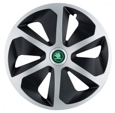 Set 4 capace roti pentru Skoda Nou Verde, model Roco Mix, R17