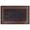 Gossi covor lavabil, negru si auriu, 80x150 cm, antiderapant