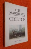 Titu Maiorescu - Critice - 1989___Minerva