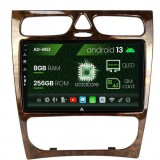 Navigatie Benz C Class (W203) (2002-2004), Android 13, Z-Octacore 8GB RAM + 256GB ROM, 9 Inch - AD-BGZ9008+AD-BGRKIT416V3