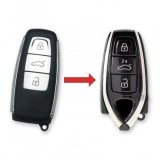 Set 2 bucati - Transformare cheie Lamborghini in carcasa cu design nou, 3 butoane, Topautochei&amp;#174; - manopera inclusa