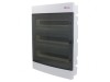 Carcasă pentru aparatură modulară IP40 albă ABS ECM 3X18PT-S