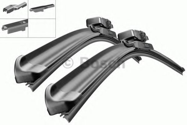 Set stergatoare parbriz AUDI A3 Cabriolet (8P7) (2008 - 2013) BOSCH 3 397 014 010