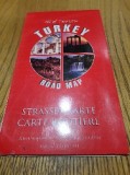 TURKEY ROAD MAP - dim: 90x48 cm - Plus Enlarged Western Anatolia &amp; Guide