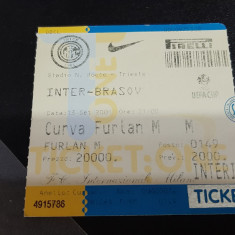 bilet Inter Milano - FC Brasov