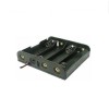 Soclu pentru 4 baterii R6 AA &ndash; suport cu fire, 6V